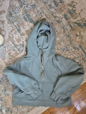 Lululemon Cozy Half-Zip Hooded Sweatshirt  Sz S/xs